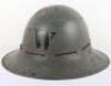 WW2 British Home Front Fire Watchers Helmet - 3
