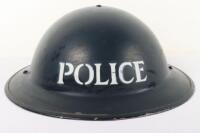 WW2 British Police Steel Helmet