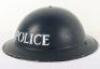 WW2 British Police Steel Helmet - 4