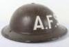 WW2 British Auxiliary Fire Service (A.F.S) Steel Helmet - 4