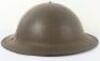 Scarce WW2 British Home Front Telephone Operator Auxiliary Fire Service Steel Helmet - 6