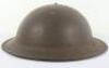 Scarce WW2 British Home Front Telephone Operator Auxiliary Fire Service Steel Helmet - 7