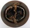 Scarce WW2 British Home Front Telephone Operator Auxiliary Fire Service Steel Helmet - 8