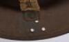Scarce WW2 British Home Front Telephone Operator Auxiliary Fire Service Steel Helmet - 9