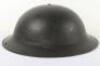 Unusual WW2 British Fire Watchers Steel Helmet - 5