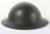 Unusual WW2 British Fire Watchers Steel Helmet - 6