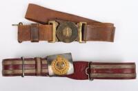 Edward VII Royal Engineers Volunteer Officers Waist Belt