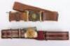 Edward VII Royal Engineers Volunteer Officers Waist Belt