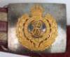 Edward VII Royal Engineers Volunteer Officers Waist Belt - 2