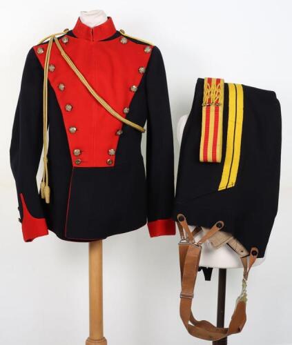 Post 1902 9th Queens Royal Lancers Other Ranks Uniform