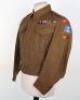 WW2 British Hampshire Regiment Distinguished Service Order and Military Cross Winners Battle Dress Blouse