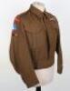 WW2 British Hampshire Regiment Distinguished Service Order and Military Cross Winners Battle Dress Blouse - 2