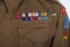 WW2 British Hampshire Regiment Distinguished Service Order and Military Cross Winners Battle Dress Blouse - 14