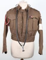 WW2 British Territorial Army Nursing Service (T.A.N.S) Officers Battle Dress Blouse