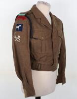 1949 Pattern 115th Fortress Royal Engineers 26th Royal Engineers Group Battle Dress Blouse