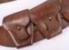 1903 Pattern Suffolk Yeomanry Regimentally Marked Ammunition Bandolier - 2