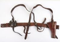 1914 Pattern Pistol Belt Set, Type Associated with Tank Corps