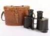Pair of British Officers Binoculars Sait to Have Been Used by Lieutenant General Sir Frederick Browning, Commander of the Airborne Division at the Battle of Arnhem - 3