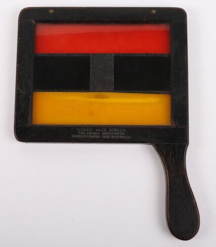 Rare WW2 Royal Observer Corps Kodak Haze Screen