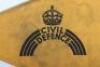 Scarce Civil Defence Senior Officials Car Pennant - 4