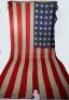 WW2 American 48 Stars Battle Flag Believed to Have Been Flown on the Landing Craft 489 (LCI-489) During the Normandy Landings (D-Day) 6th June 1944 - 6