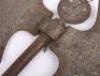 Persian Qajar Dynasty Double Headed All Steel Axe - 5