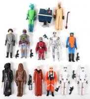 Fourteen Loose 1970’s 1st & 2nd Wave Vintage Star Wars Figures