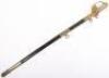 Scarce Royal Naval Reserve Officers Sword - 6