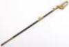 Scarce Royal Naval Reserve Officers Sword - 7
