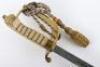 British GVIR Naval Officers Sword - 12