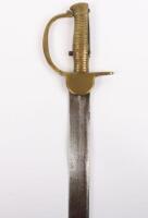 Volunteer or Foreign Service Indian Regulation Brass Hilt Bayonet for the Baker Rifle