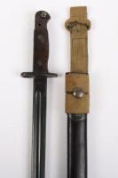 British 1907 Prince of Wales Volunteers South Lancashire Regiment Regimentally Marked Bayonet by Wilkinson