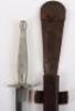 WW2 British Nickel Plated 2nd Pattern Fairbairn Sykes (F.S) Commando Knife by Wilkinson Sword Co Ltd - 2