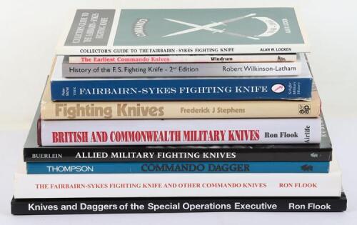 Grouping of Reference Books on Commando Knives and Fighting Knives