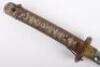 WW2 Japanese NCO&rsquo;s Sword Katana - 3