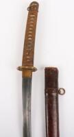 Interesting WW2 Japanese Army Officers Sword Katana