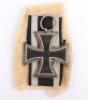 1914 Iron Cross 2nd Class in Wax Paper Issue Packet