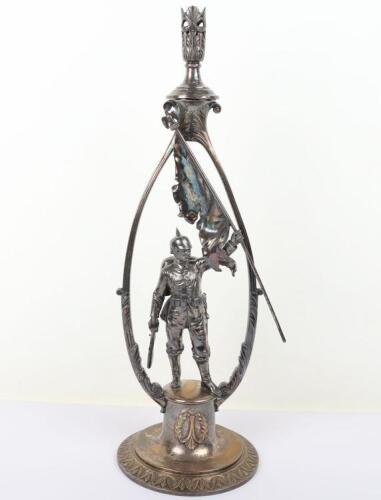 Impressive WW1 German Presentation Candle Stick Holder
