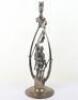 Impressive WW1 German Presentation Candle Stick Holder - 7