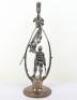 Impressive WW1 German Presentation Candle Stick Holder - 8