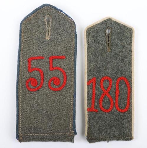 2x WW1 German Tunic Shoulder Straps