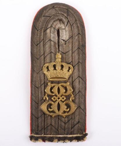 WW1 German Infantry Regiment Nr 153 (8th Thuringen) Officers Shoulder Strap