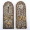 WW1 German Infantry Regiment Nr 170 Officers Shoulder Straps