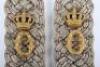 WW1 German Wurttemberg Grenadier Regiment Nr 119 Officers Shoulder Straps - 2