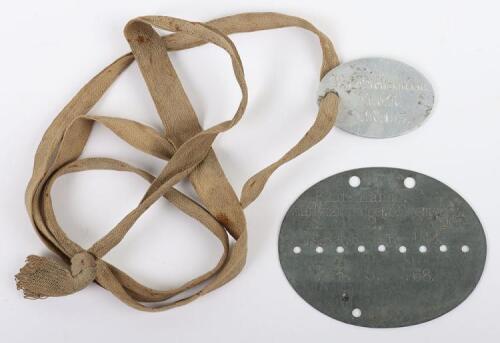2x Imperial German Identity Discs