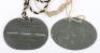 2x Imperial German Identity Discs - 3