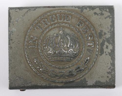 WW1 M-1915 Bavarian Other Ranks Belt Buckle