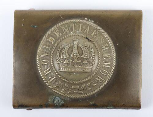 Imperial German Saxon Other Ranks Belt Buckle