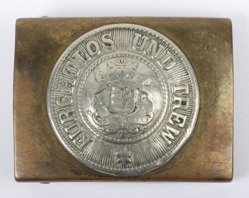 Imperial German Wurttemberg Other Ranks Belt Buckle