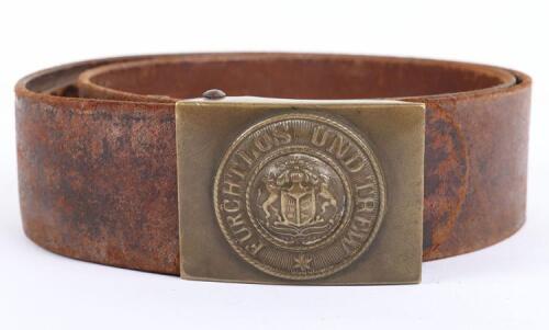 WW1 Wurttemberg Other Ranks Belt and Buckle